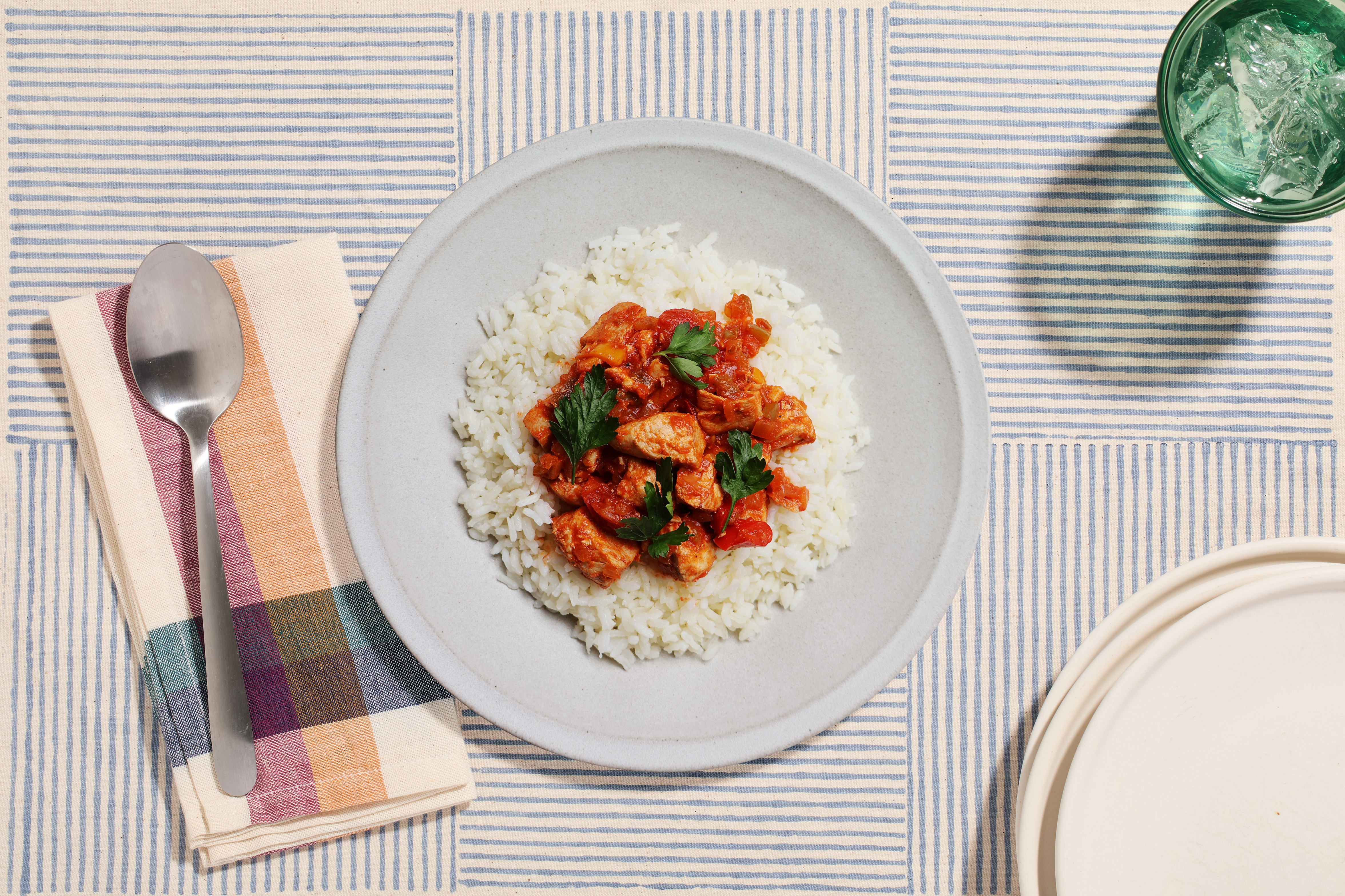 Chicken Saut With Rice